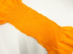 正絹　絞り　帯揚げ